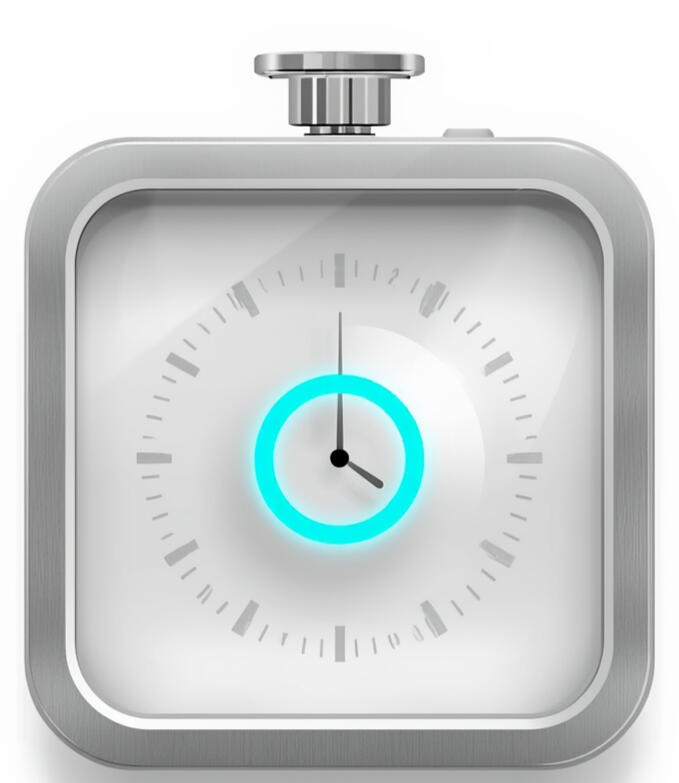 Save hours of time on hold A glowing digital hourglass and a smartphone with a success notification, showing how fast the refund process is.